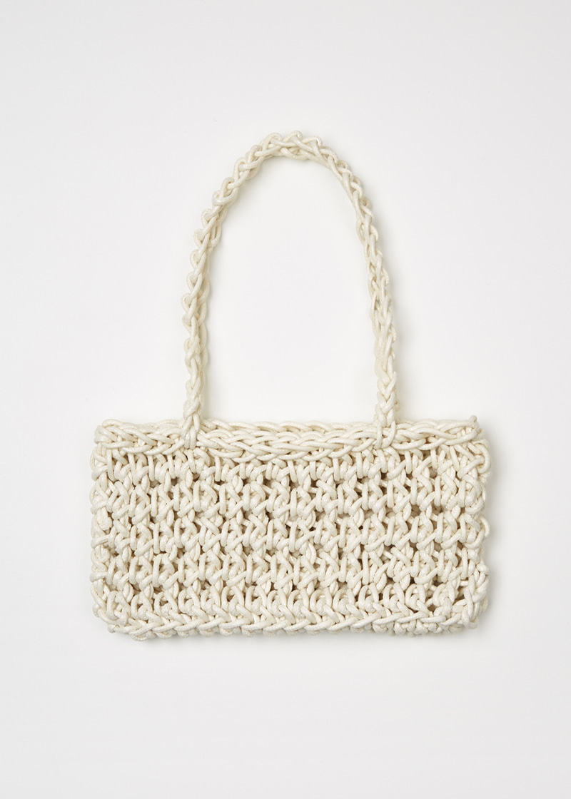 RECTANGLE BAG IN IVORY