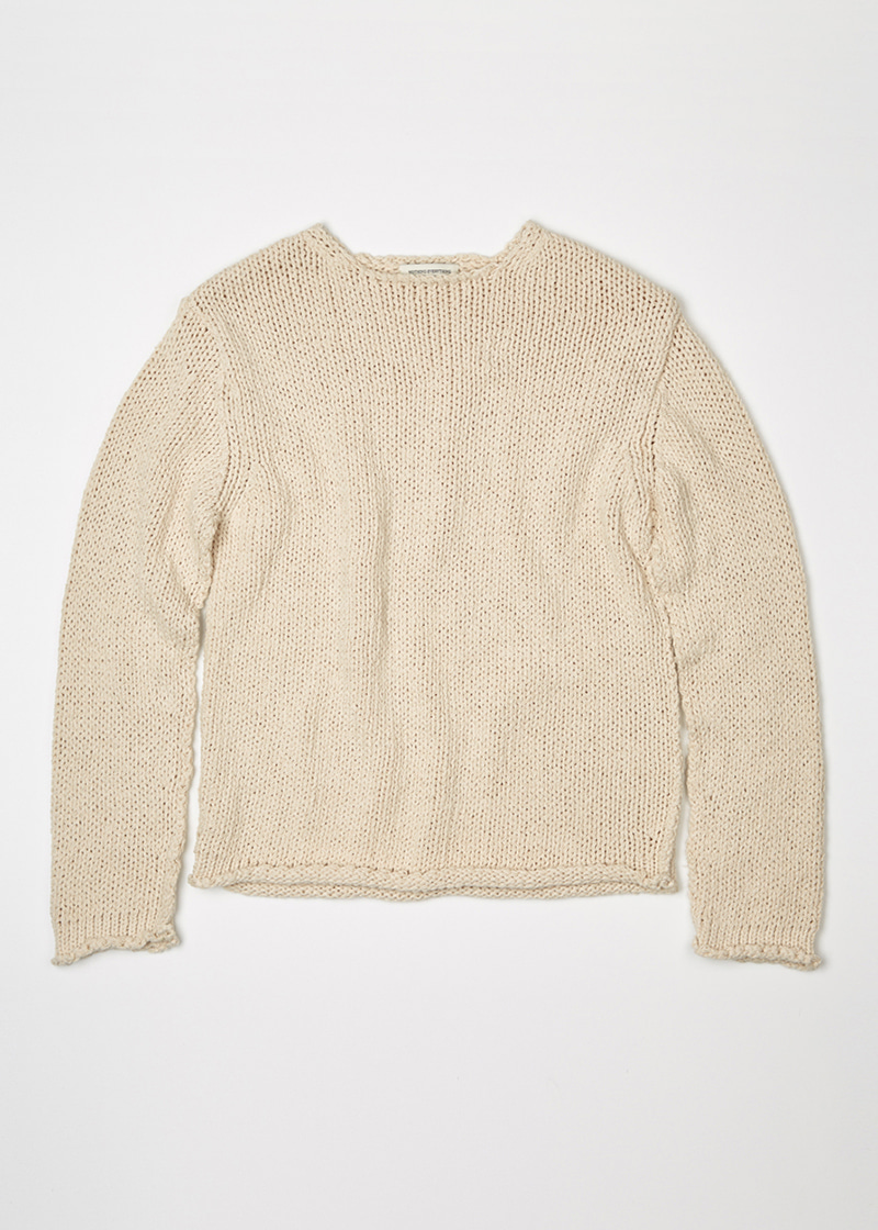 INSIDE OUT SWEATER IN IVORY