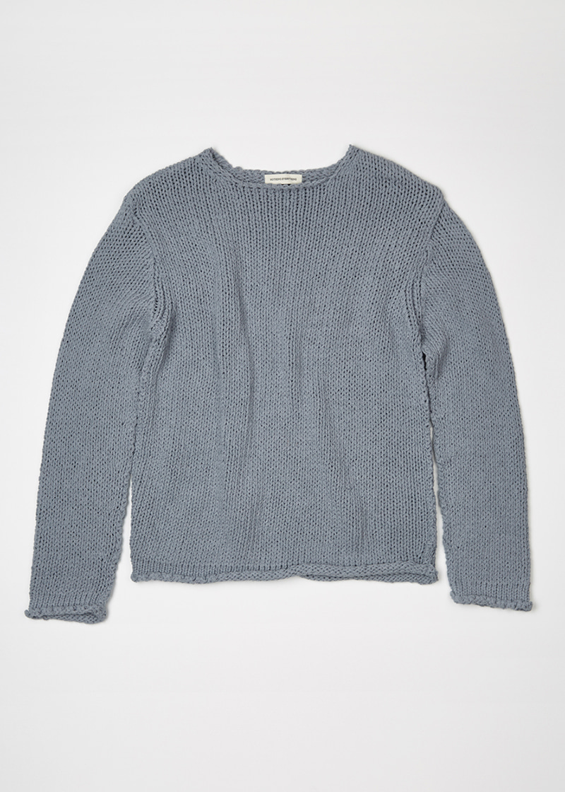 Inside out sweater (Dust blue)