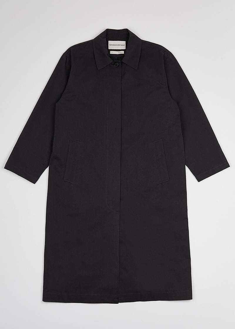 LIMITED : OVERSIZED MAC COAT IN CHARCOAL