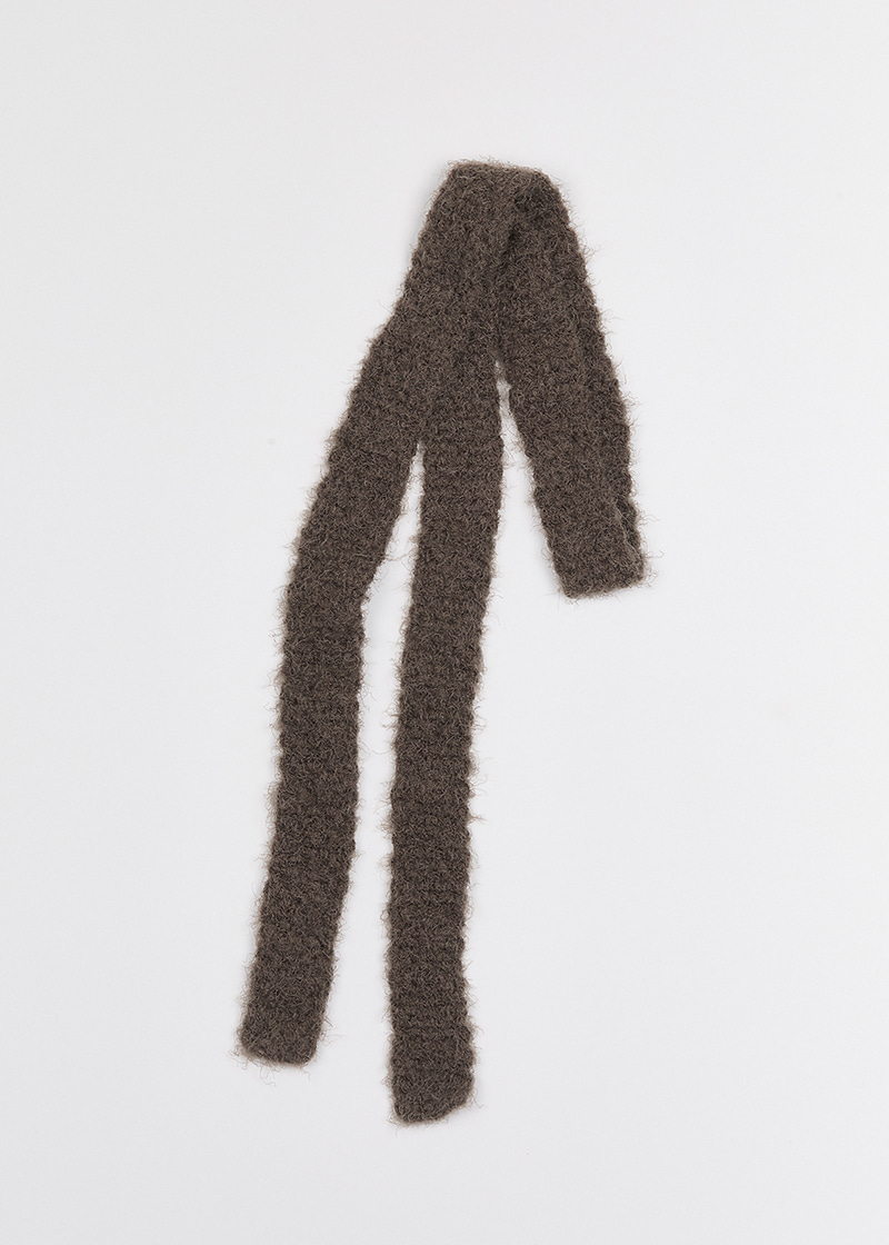 Hairy scarf (Brown)