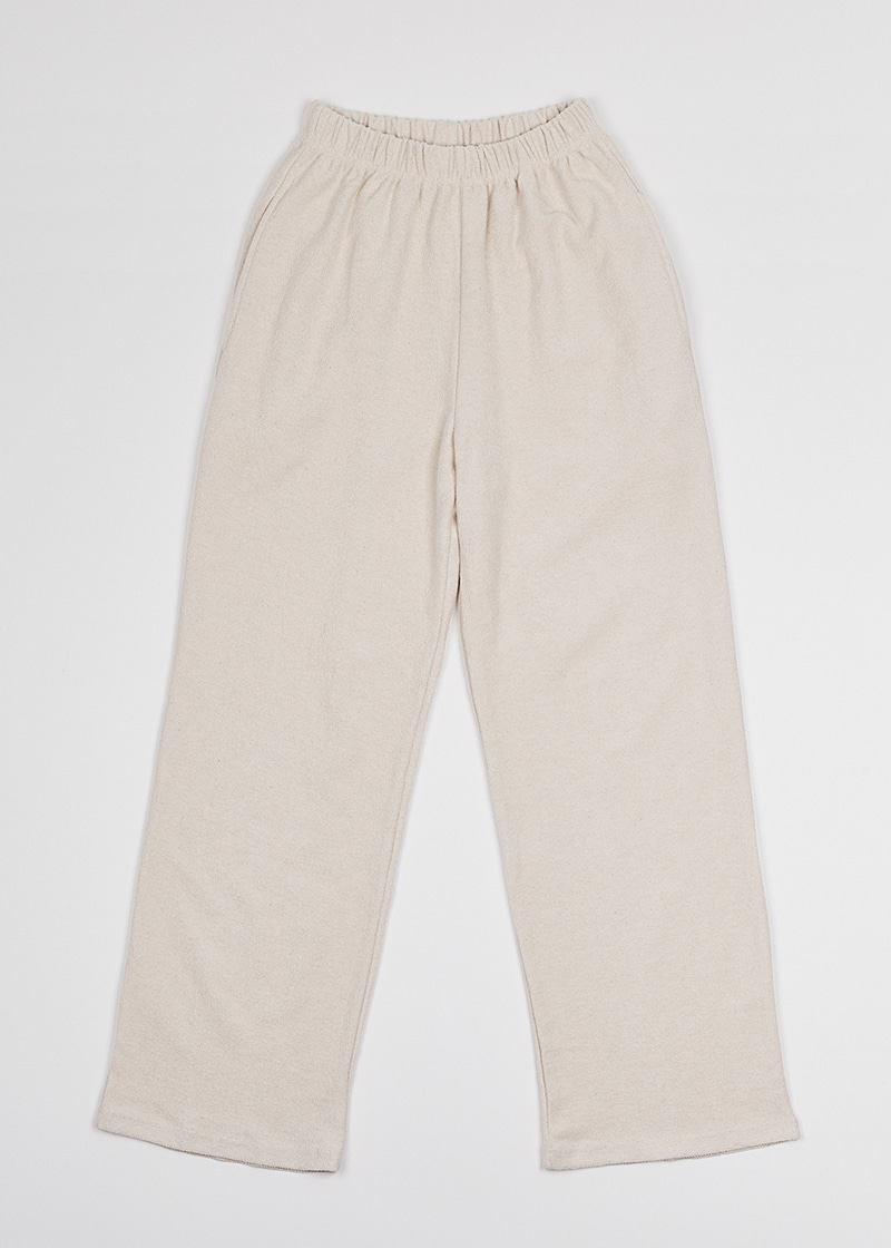 INSIDE OUT SWEAT PANTS IN IVORY